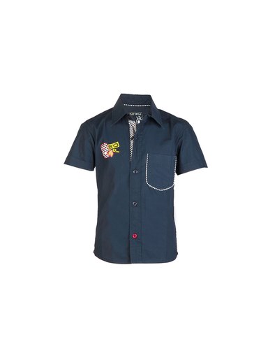 Doodle Boy Grand Prix Navy Blue Shirt