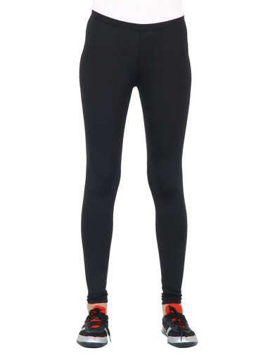 Scullers Women Solid Black Leggings