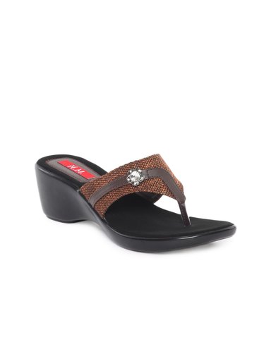 HM Women Brown Sandals