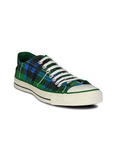 Converse Unisex Check Ox Green Canvas Shoe