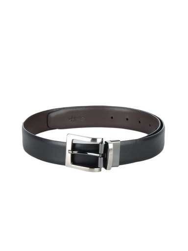 Reid & Taylor Men Black & Brown Reversible Belt