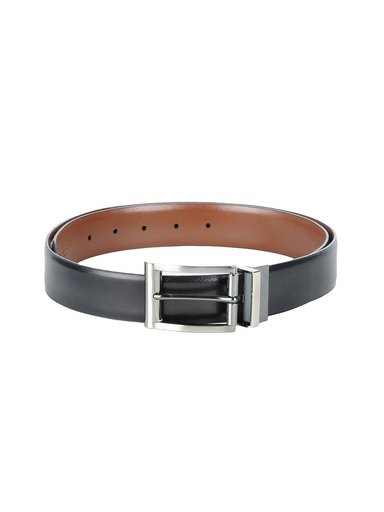 Reid & Taylor Men Black & Brown Reversible Belt