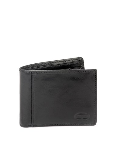 Fossil Men Black Transit Wallet