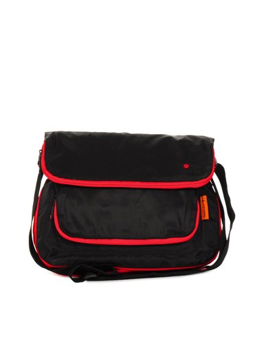 Fastrack Unisex Polyester Black HandBag