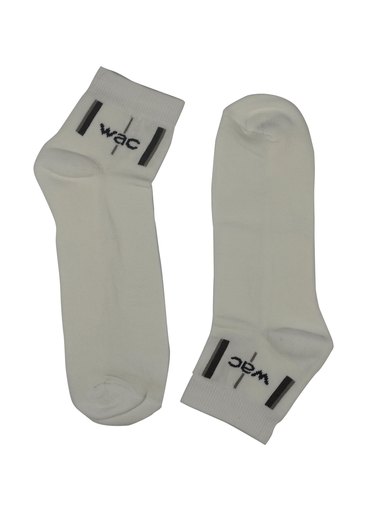Wrangler Men's White Ankle Length Socks