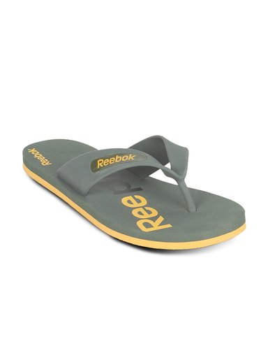 Reebok Men's Hanawi Terra Grey Flip Flop