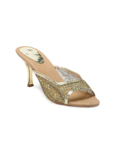 Catwalk Women Golden Heels