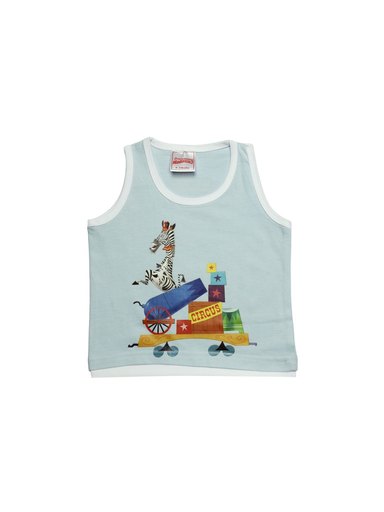 Madagascar3 Boys Blue Innerwear Vest