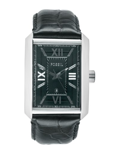 Fossil Men Black Dial Watch FS4576