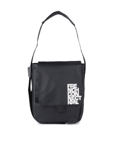 French Connection Men Black Bag