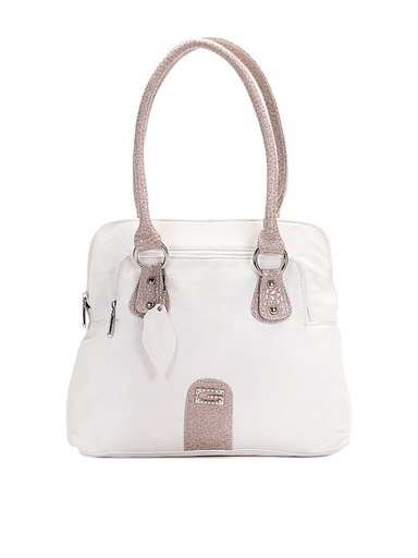 Spice Art Women White Handbag