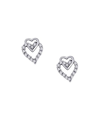 Lucera Women Silver Earrings