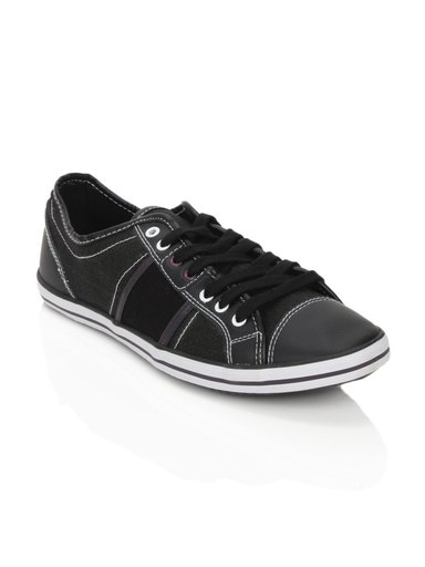 Spinn Men Benzeen Black Shoes