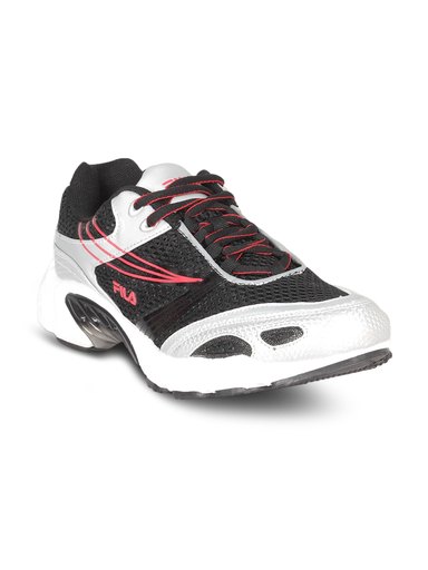Fila Men's Hurricane Black Silver Shoe