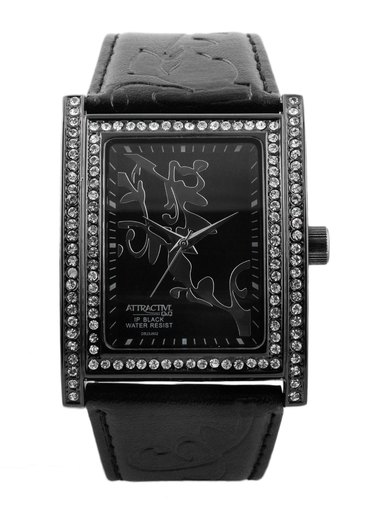 Q&Q Women Black Watch