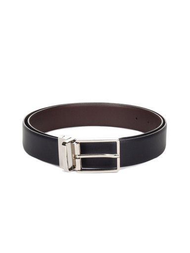 Peter England Men Black Belt