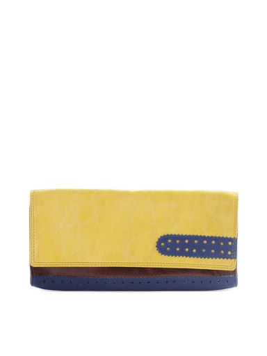 Peperone Women Yellow Clutch