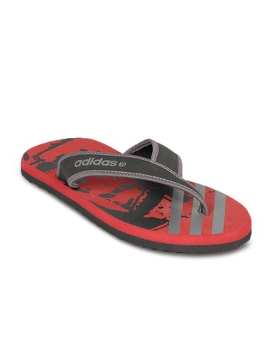ADIDAS Men's Street Red Flip Flop