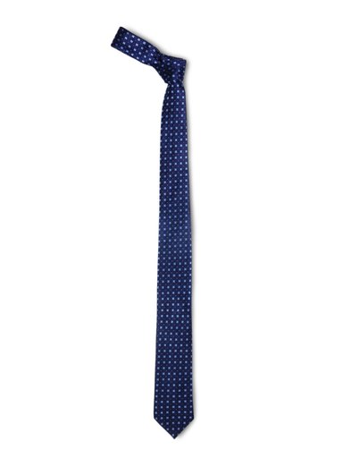 Reid & Taylor Men Navy Blue Tie