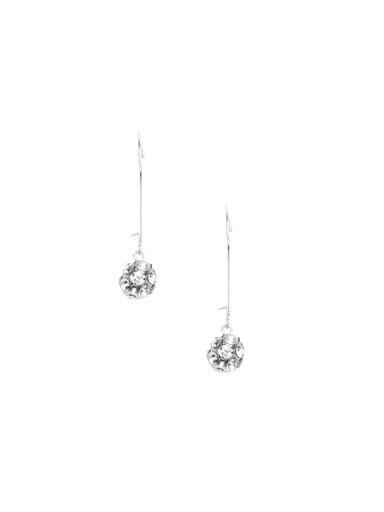 ToniQ Women Silver Earrings