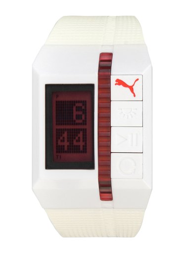 Puma Men Beat Black Dial Digital Watch