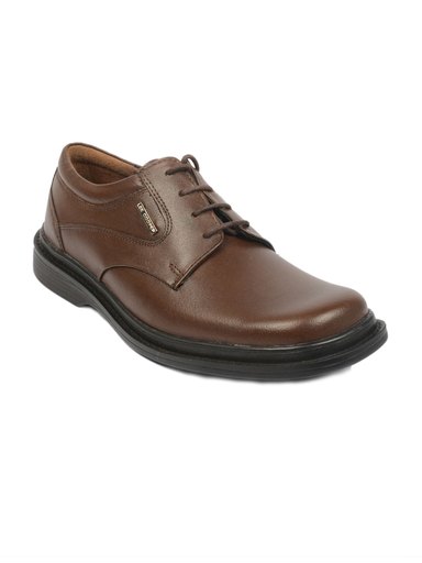 Lee Cooper Men Jarrikan Brown Formal Shoes