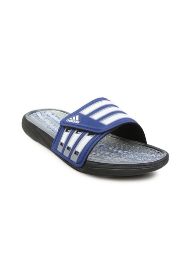 ADIDAS Men's Blue White Flip Flop