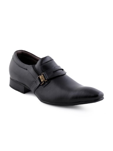 Provogue Men Black Formal Shoes