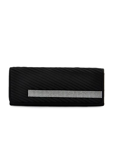 Lino Perros Women Crystal Black Clutch
