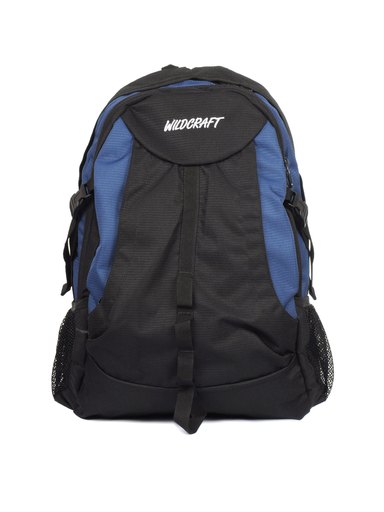 Wildcraft Unisex Blue & Black Backpack