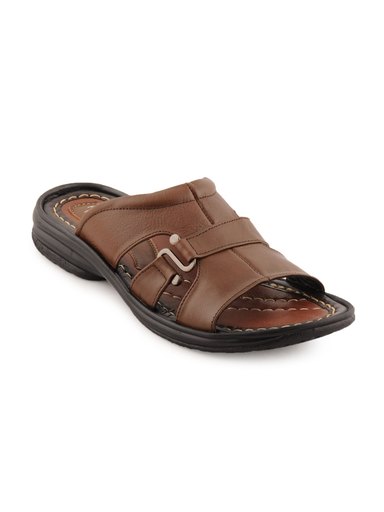 Franco Leone Men Casual Brown Sandals