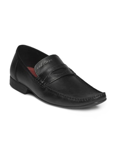 Red Tape Men Black Shoes
