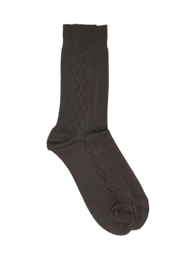 Raymond Men Brown Socks