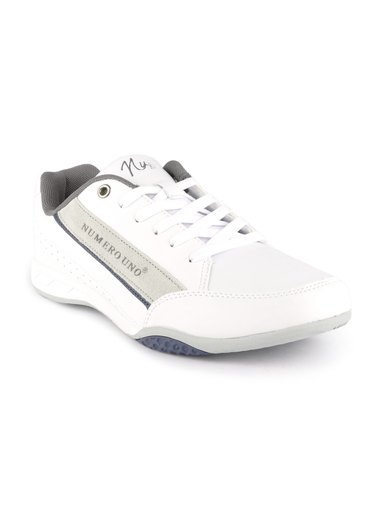 Numero Uno Men White Shoes