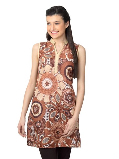 Diva Women Brown Kurta