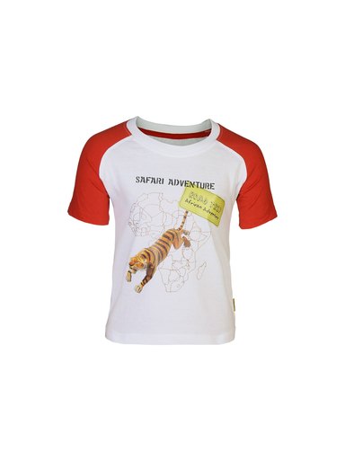 Jungle Book Boys Safari White T-shirt