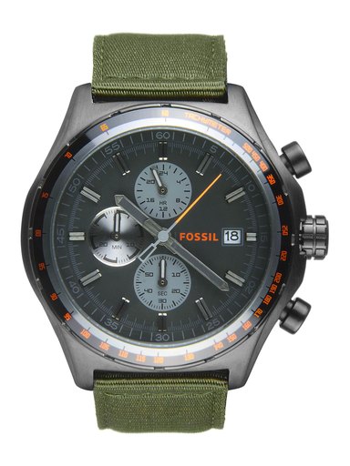 Fossil Men Grey Dial Chronograph Watch CH2781