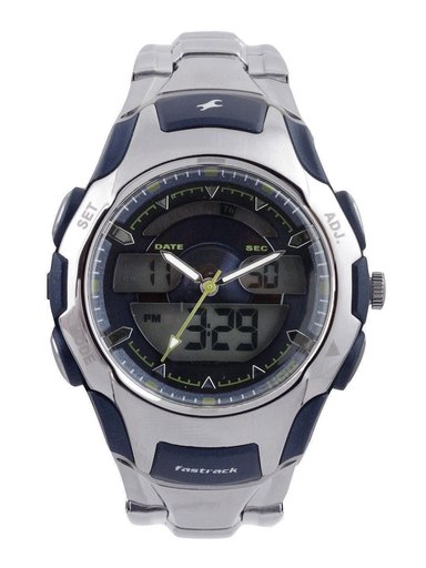 Fastrack Men Black Dial Watch