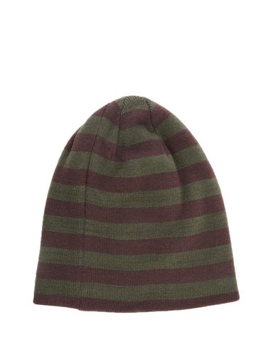 Quiksilver Men Burgundy & Olive Beanies Cap
