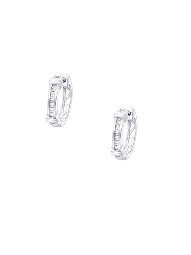 Lucera Women Silver Earrings