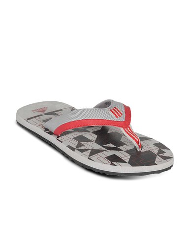 ADIDAS Men's Adi Jumble Grey Flip Flop