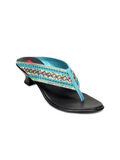 HM Women Blue Heels