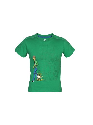 Ben 10 Boys Crew Green T-shirt