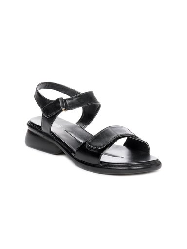 Tiptopp Women Black Sandals