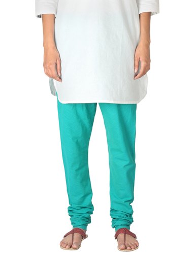 Fabindia Women Blue Mangalgiri Churidar
