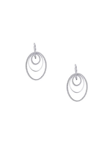 Lucera Women Silver Earrings