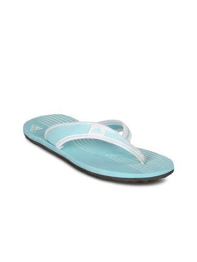 ADIDAS Women's Adi Groove Blue Flip Flop