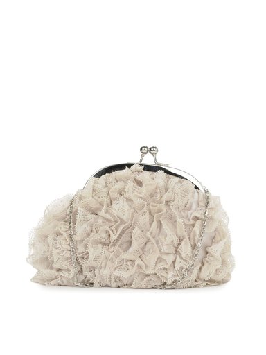 Mod'acc Women Beige Clutch