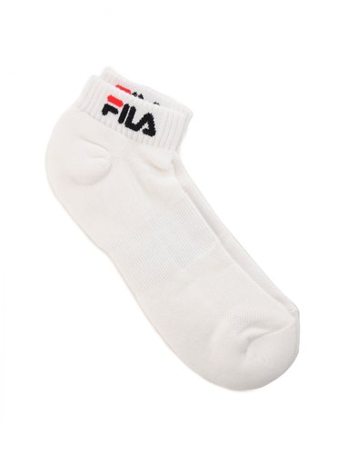 Fila Men No Show White Socks