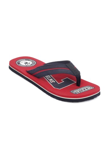 Kelme Men Red & Blue Flip Flops